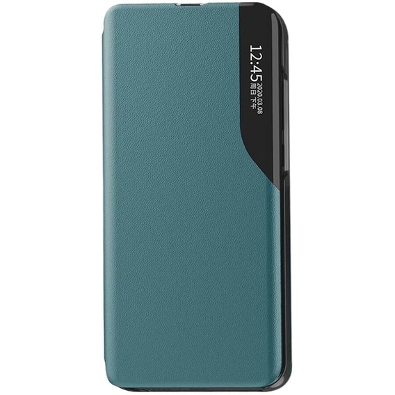 Etui z klapką do Honor Magic 6 Lite 5G, Side View, zielone