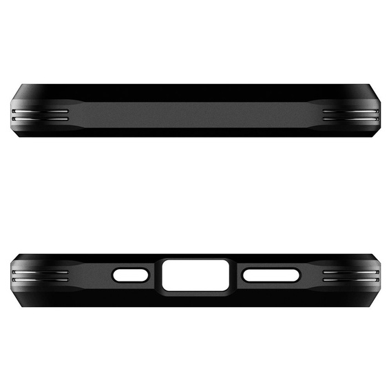 Etui Spigen do iPhone 13, Tough Armor, czarne + szkło