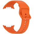 Pasek Silikonowy do Samsung Galaxy Watch 8 / 8 Classic, Pomarańczowy