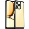 Etui do Realme C51, Fusion Hybrid, przezroczyste / czarne