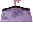 Etui do Lenovo Tab M9, Wallet Pen Slot, butterflies, fioletowe