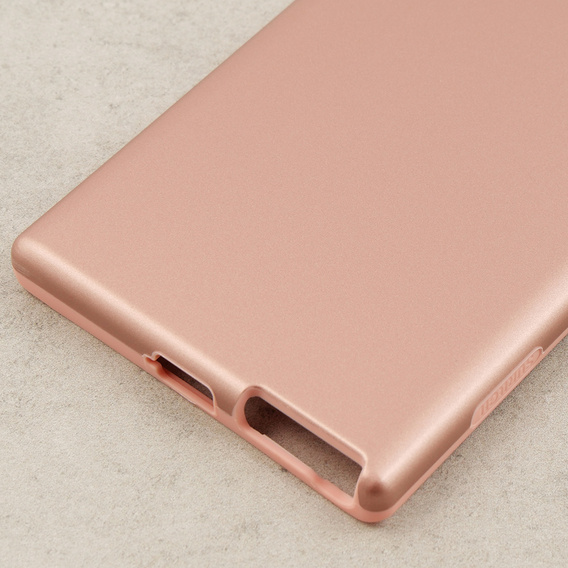 Etui do Samsung Galaxy S22 Ultra, Suritch Full Body, różowe rose gold