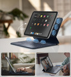 Etui z klawiaturą do iPad 11" 2025 A16 (11 gen.) / iPad 10.9" 2022 (10 gen.), Dexnor Magnetic Keyboard Touchpad, niebieskie
