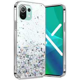 Etui do Xiaomi Mi 11 Lite / Mi 11 Lite 5G / 11 Lite 5G NE, Glittery, przezroczyste
