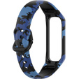 Pasek Silikonowy do Samsung Galaxy Fit 2 SM-R220, Camuflage Blue