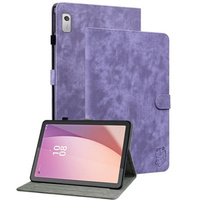 Etui do Lenovo Tab M9, Wallet Pen Slot, fioletowe