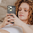 Zestaw Etui do Realme C53 4G, Karbon, czarne + Szkło