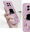 Etui do Honor Magic 7 Lite, Astronaut, fioletowe