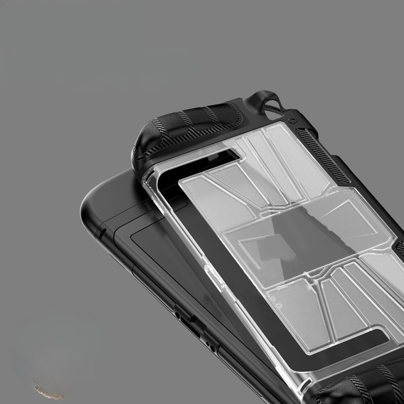 Przezroczyste etui ochronne z czarnym wykończeniem do Nintendo Switch 2