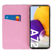 Etui Wallet do Samsung Galaxy A72 5G / A72 LTE, Tropical Flower