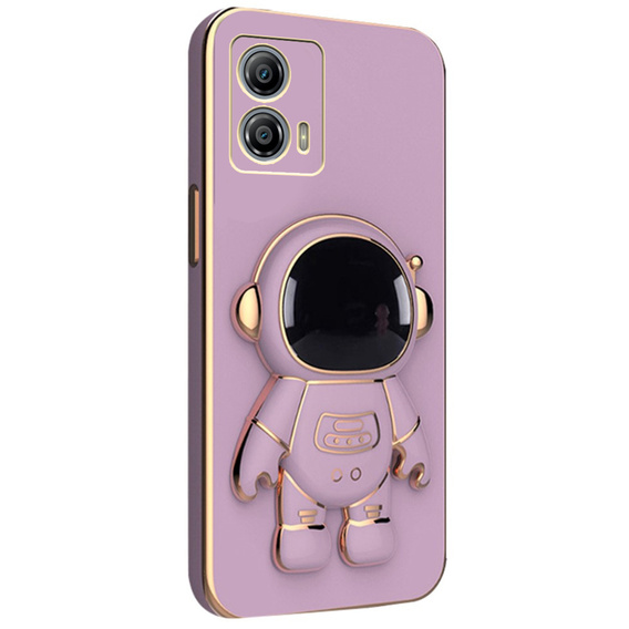 Etui do Motorola Moto G53 5G, Astronaut, fioletowe