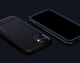 Szkło Hartowane z ramką do montażu SPIGEN Alm Glas FC do iPhone 12/12 Pro (2 sztuki)