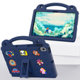 Etui do Lenovo M10 X306 2 Gen /  M10 Plus TB-X606 10.3 / Samsung Tab A 10.1 T510/515 / K10 X6C6, Cute Patterns, z podstawką, Granatowe