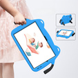Etui dla dzieci do Xiaomi Redmi Pad SE 11" / Huawei MatePad 11 2021 / DOOGEE T30 Pro / Lenovo Tab M11, dziecięce z uchwytem, niebieskie