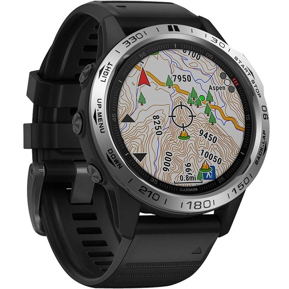 Nakładka Bezel Ring do Garmin Fenix 6 / 6 Pro, Srebrny