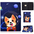Etui do Lenovo Tab M10 10.1 TB-X605F/TB-X505, Pies astronauta