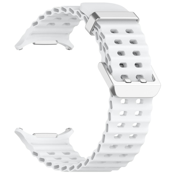 Pasek Silikonowy do Samsung Galaxy Watch Ultra 47mm (2025 / 2024), Biały