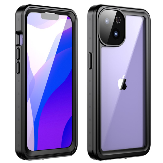 Etui Wodoodporne IP68 do iPhone 13, czarne