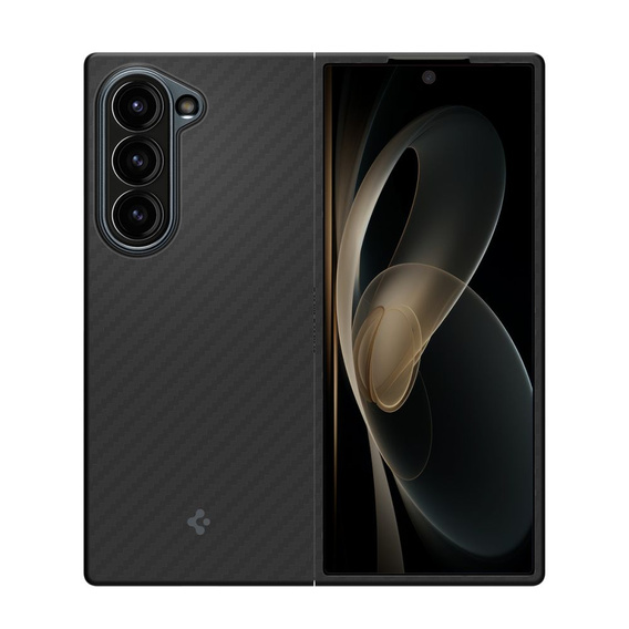 Etui Spigen do Samsung Galaxy Z Fold 6, Airskin Aramid, Czarne