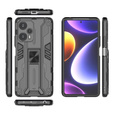 Etui do Xiaomi Poco F5, Military kickstand, czarne