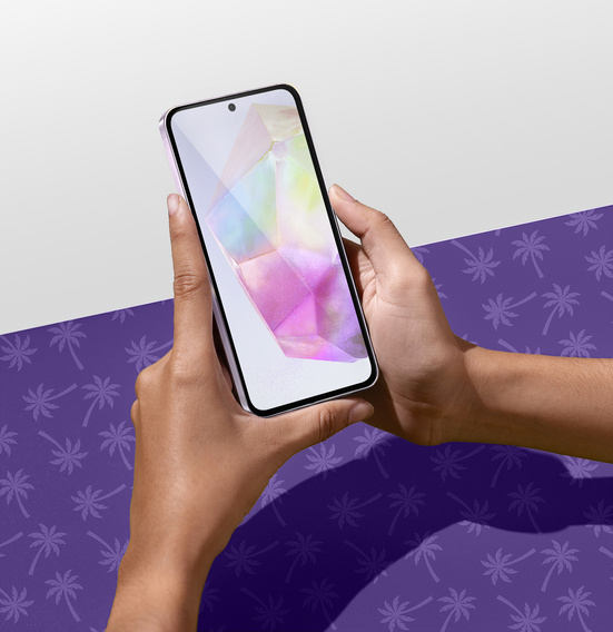 Szkło Hartowane Prywatyzujące Shy Palm do Samsung Galaxy A35 5G/A55 5G