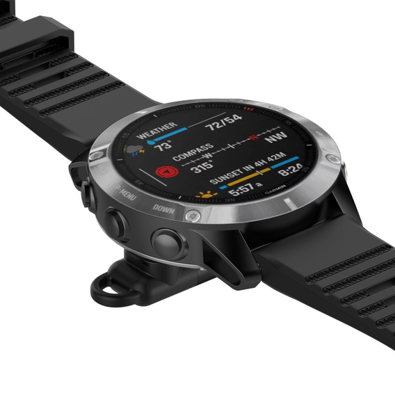 Mini złącze / Adapter do zegarków Garmin, Czarny