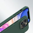 Etui NILLKIN do iPhone 14 Pro Max, Super Frosted Shield, zielone