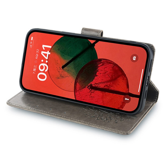 Etui z klapką do Samsung Galaxy M15 5G, Tree, niebieskie