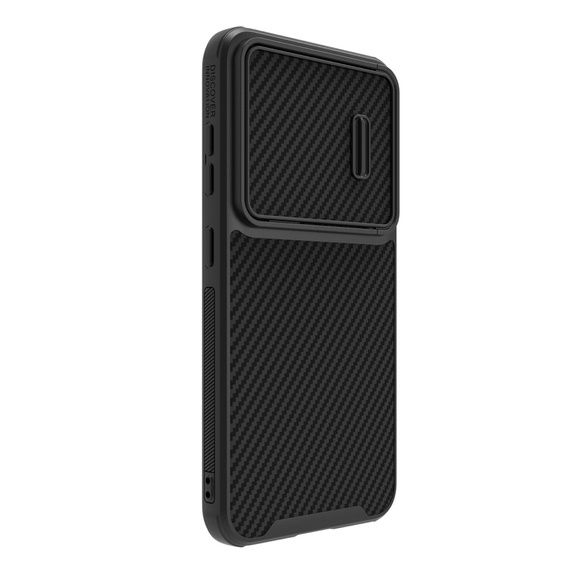 Etui NILLKIN do Samsung Galaxy S23, CamShield Carbon Case, Black