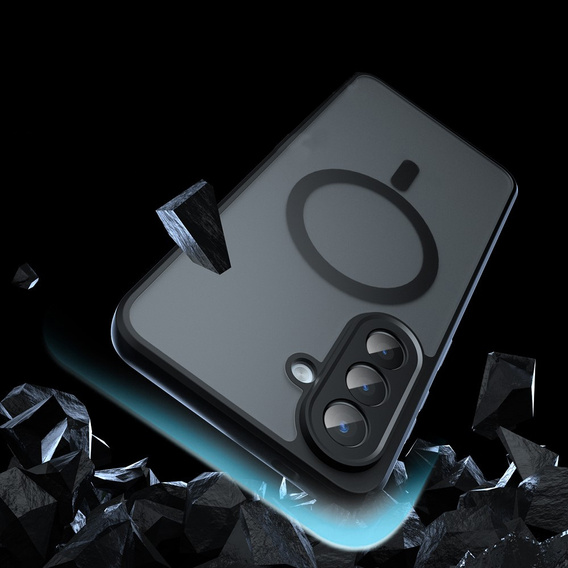 Etui do Samsung Galaxy A57 5G, Fusion Hybrid, do MagSafe, czarne