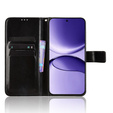 Etui z klapką do Xiaomi Poco F7, Crazy Horse Wallet - czarne