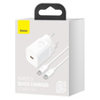 Baseus ładowarka sieciowa Super Si PD 25 W USB‑C (z kablem USB‑C) - Biała