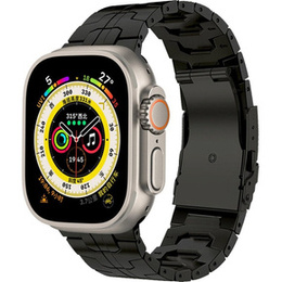 Bransoleta do Apple Watch 1/2/3/4/5/6/7/8/9/10/11/SE Ultra 1/2/3 42/44/45/46/49mm, Czarna