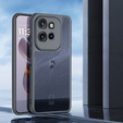 Etui DuxDucis do Motorola Edge 50 Neo / Motorola ThinkPhone 25, Aimo case, przezroczyste / czarne