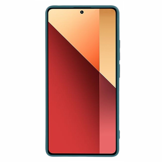 Etui do Xiaomi Redmi Note 13 Pro 4G / Xiaomi Redmi Note 14S / Xiaomi Poco M6 Pro 4G, Silicone Lite, ciemnozielone