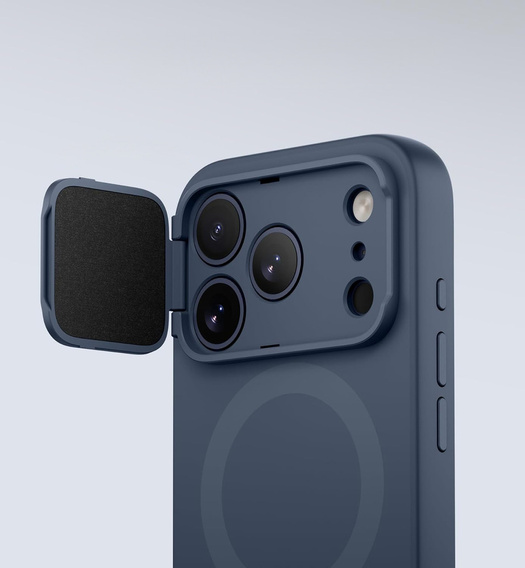 Etui do iPhone 17 Pro Max, Suritch Shockproof, do MagSafe – niebieskie