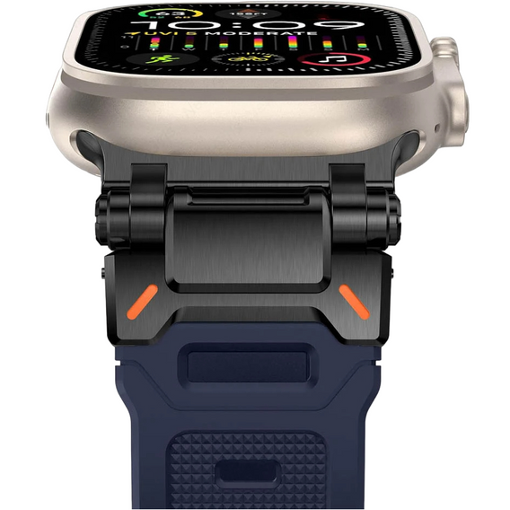 Pasek ERBORD ProTech do Apple Watch 1/2/3/4/5/6/7/8/9/10/11/SE Ultra 1/2/3 42/44/45/46/49mm, Niebieski