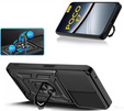Etui pancerne do Xiaomi Poco F7, CamShield Slide, czarne