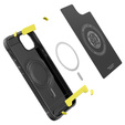 Etui Spigen do iPhone 14, Rugged Armor MagSafe, czarne