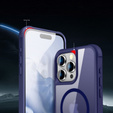 Etui Magnetyczne do Magsafe do iPhone 15 Pro, niebieskie