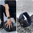 Pasek + Etui Suritch do Apple Watch 4/5/6/7/8/SE 44/45mm, granatowy