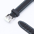 Pasek Silikonowy do Xiaomi Smart Band 10 / 9 / 8, Czarny / Niebieski