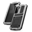 Etui pancerne do Samsung Galaxy S22, R-JUST, srebrne