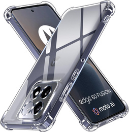 Etui do Motorola Edge 60 Fusion, Dropproof, przezroczyste