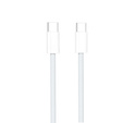 Zestaw Ładowarka Sieciowa 65W GaN 2x USB-C, biała + 2x Nylonowy Kabel USB-C 1M