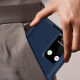 Etui z klapką do Samsung Galaxy S23, Smart View Wallet, niebieskie