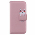 Etui Wallet do Samsung Galaxy A22 5G, Bunny, Pink