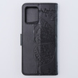 Etui z klapką do Motorola Moto G54 5G, Butterfly, czarne