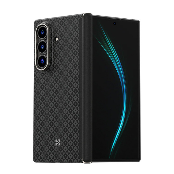 Etui Benks Magnetic Armor Grid Axis Kevlar 1000D (0047) do Samsung Galaxy Z Fold7 – czarny