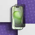 Szkło Hartowane Prywatyzujące Shy Palm do iPhone 15